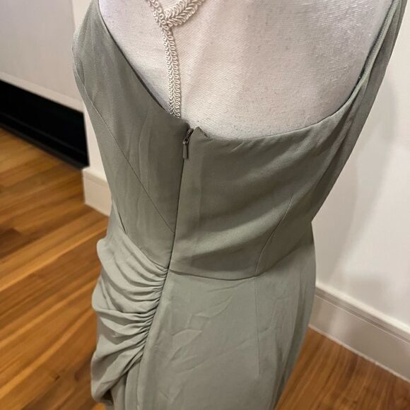 BHLDN Anthropologie Chloe one shoulder gown size 8 NWT - Picture 10 of 13